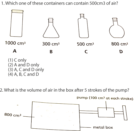 volume of air